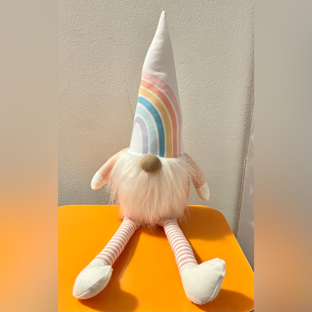 Rainbow Gnome Plush